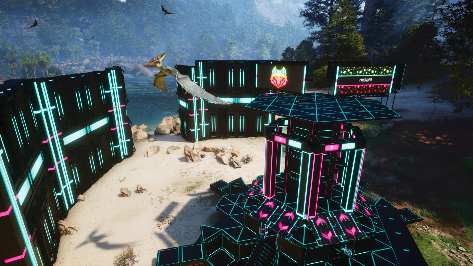 Neon Cosmetic Structure Skins